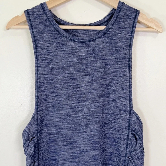 Lululemon Var-City Muscle Tank Heathered Hero Blue - Picture 4 of 12